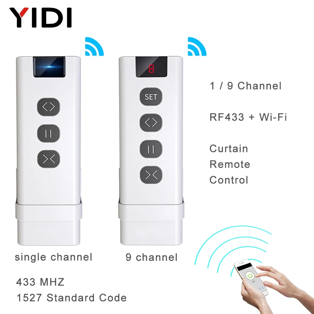 Relay Module 1 Channel - Télécommande pour interrupteur de rideau WiFi