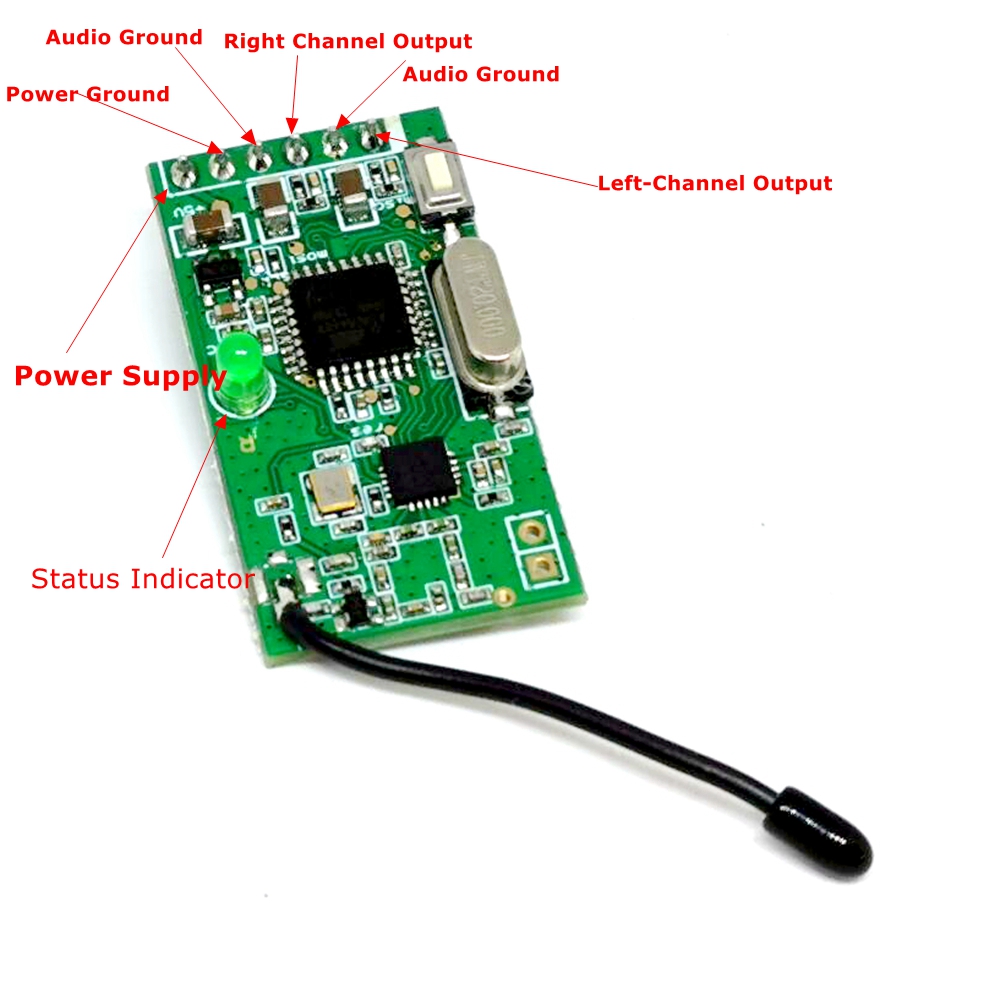 Nrf24L01 - Module émetteur-récepteur audio numérique sans fil
