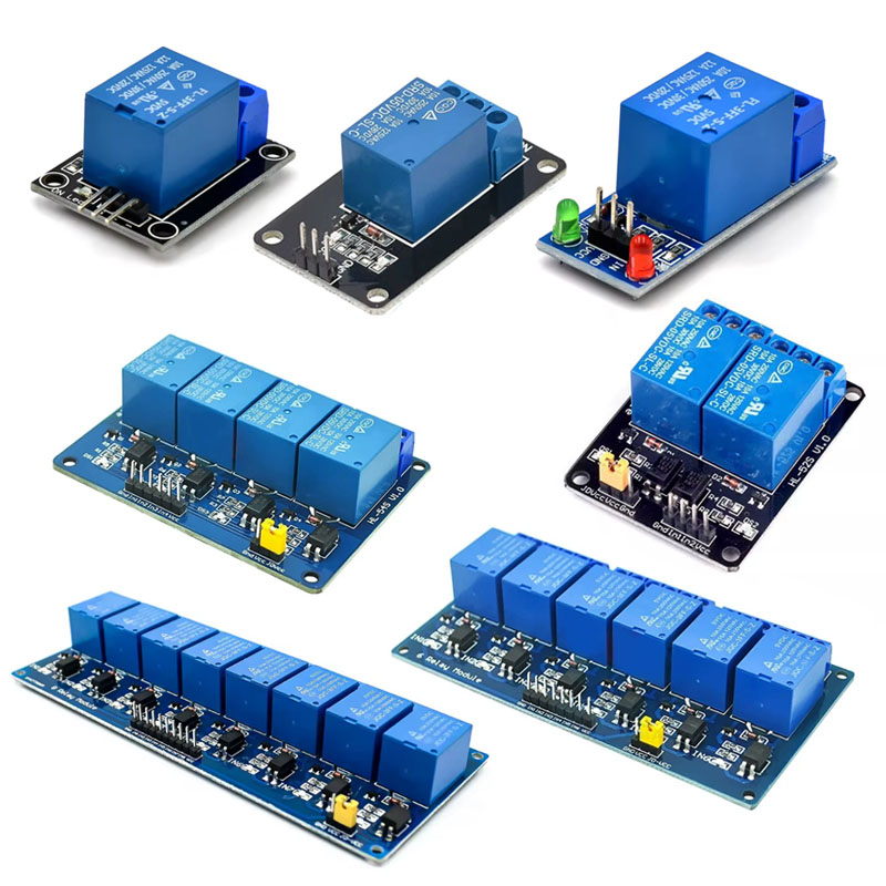 Relay Module 4 Channel - Module de relais 5V 1 2
