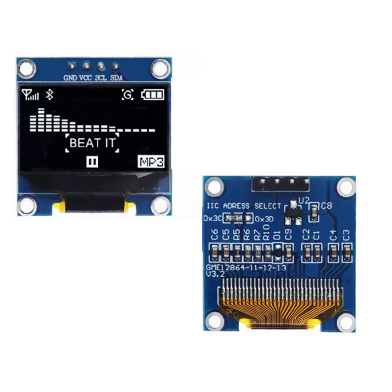 Oled Display 0.96 - Module d’affichage OLED à 4 broches,