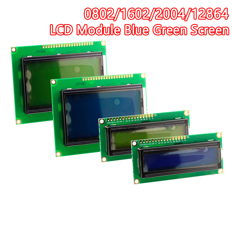 Lcd 1602 - Écran LCD Tech bleu et vert