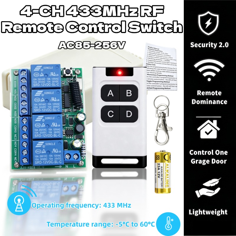 Relay Module 4 Channel - Module de réception de relais de