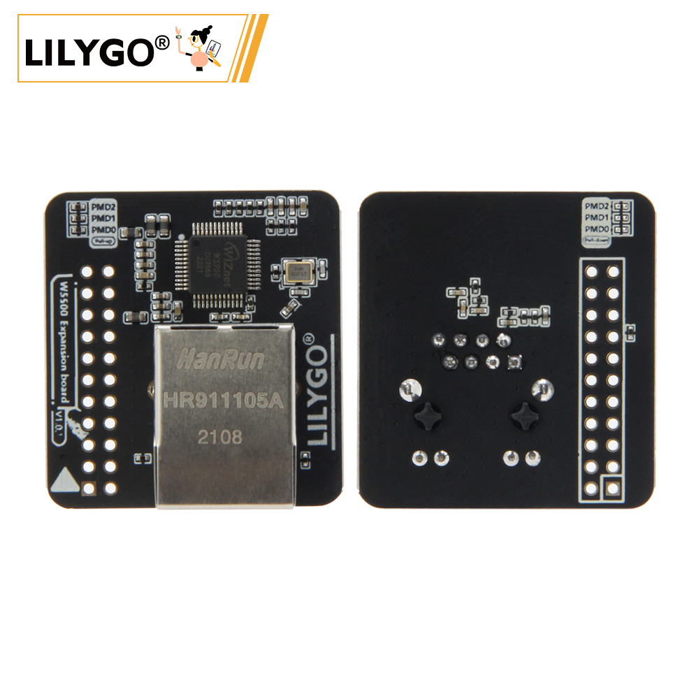 Ethernet W5500 - LILYGO® T-Relay-W5500 Bouclier Ethernet utilisé pour
