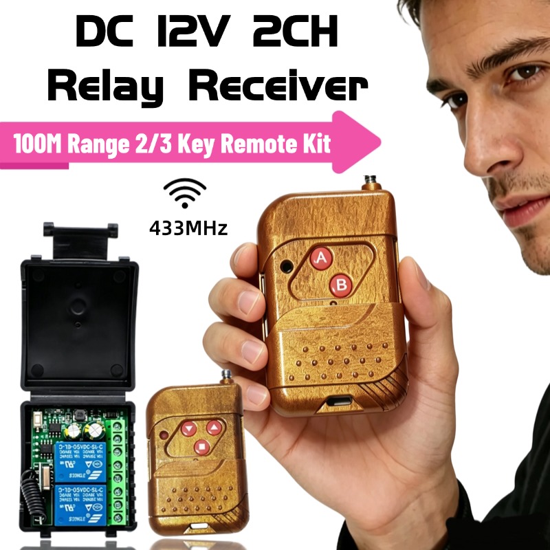 Joystick Module - Module de relais 2 canaux 433,92