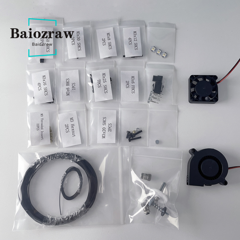 Neopixel - Baiozraw-Fixation à vis pour extrudeuse Stepréscolaire