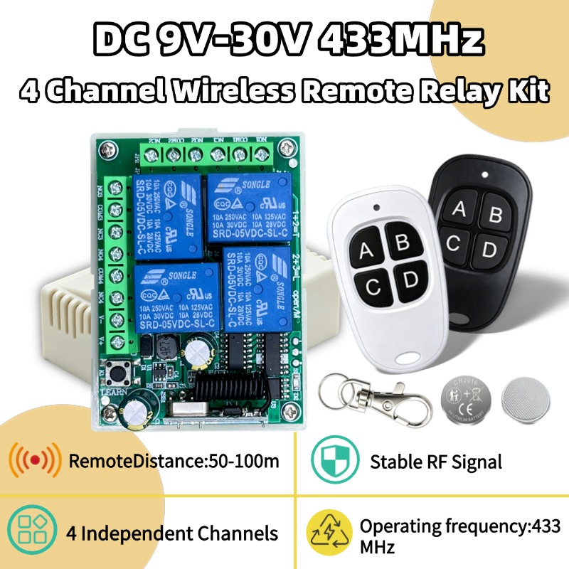 Télécommande sans fil universe - Relay Module 4 Channel avis et prix