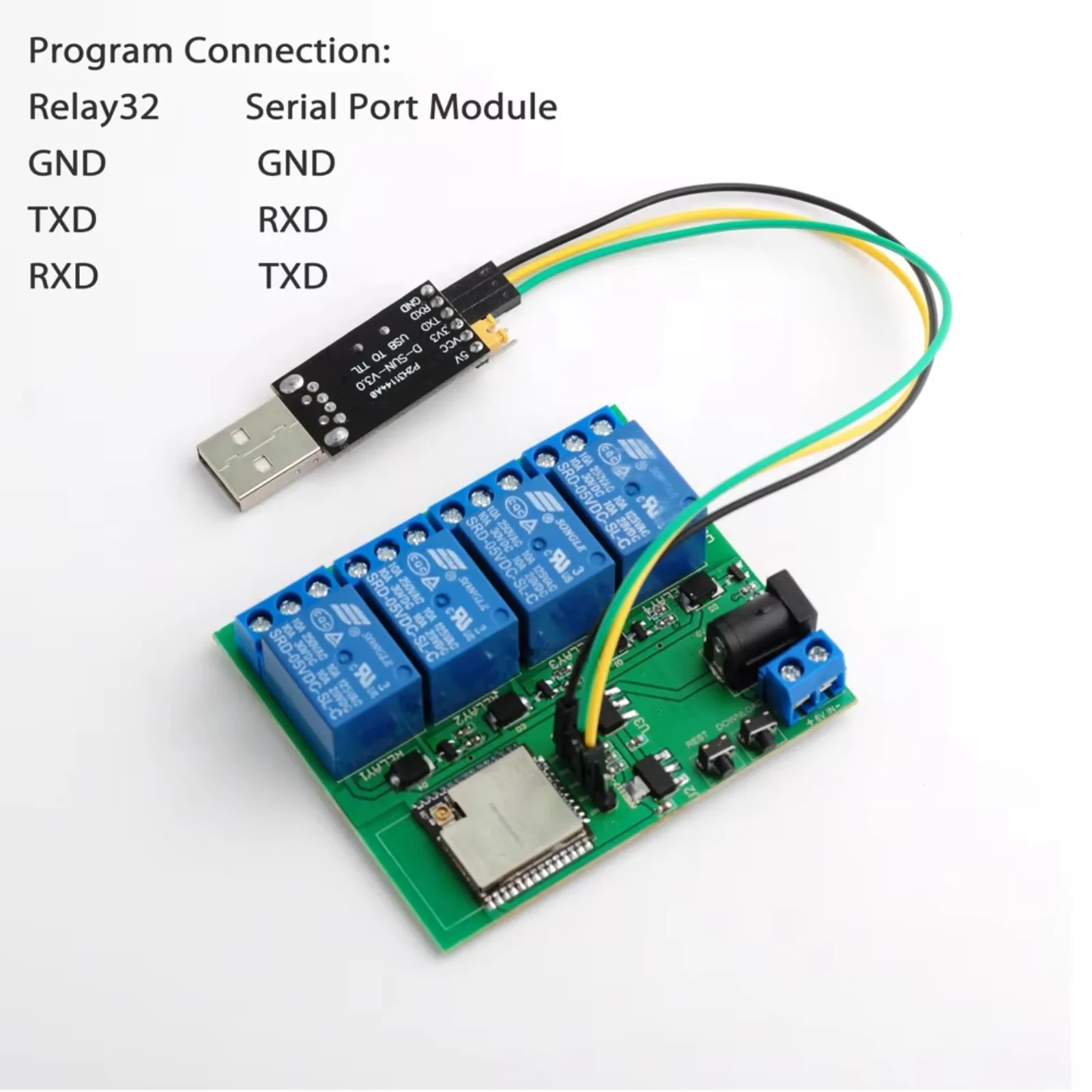 Module de relais sans fil ESP3 - Relay Module 4 Channel avis et prix