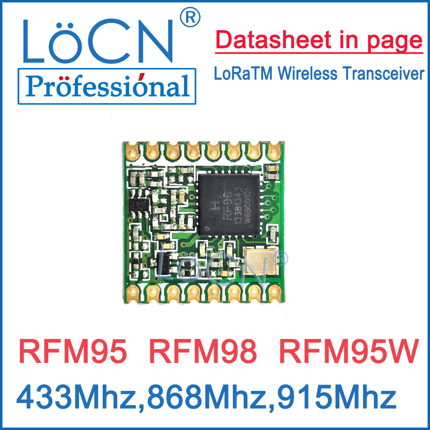 5 pièces RFM95 RFM98 RFM96 RFM - Lora Rfm95 avis et prix