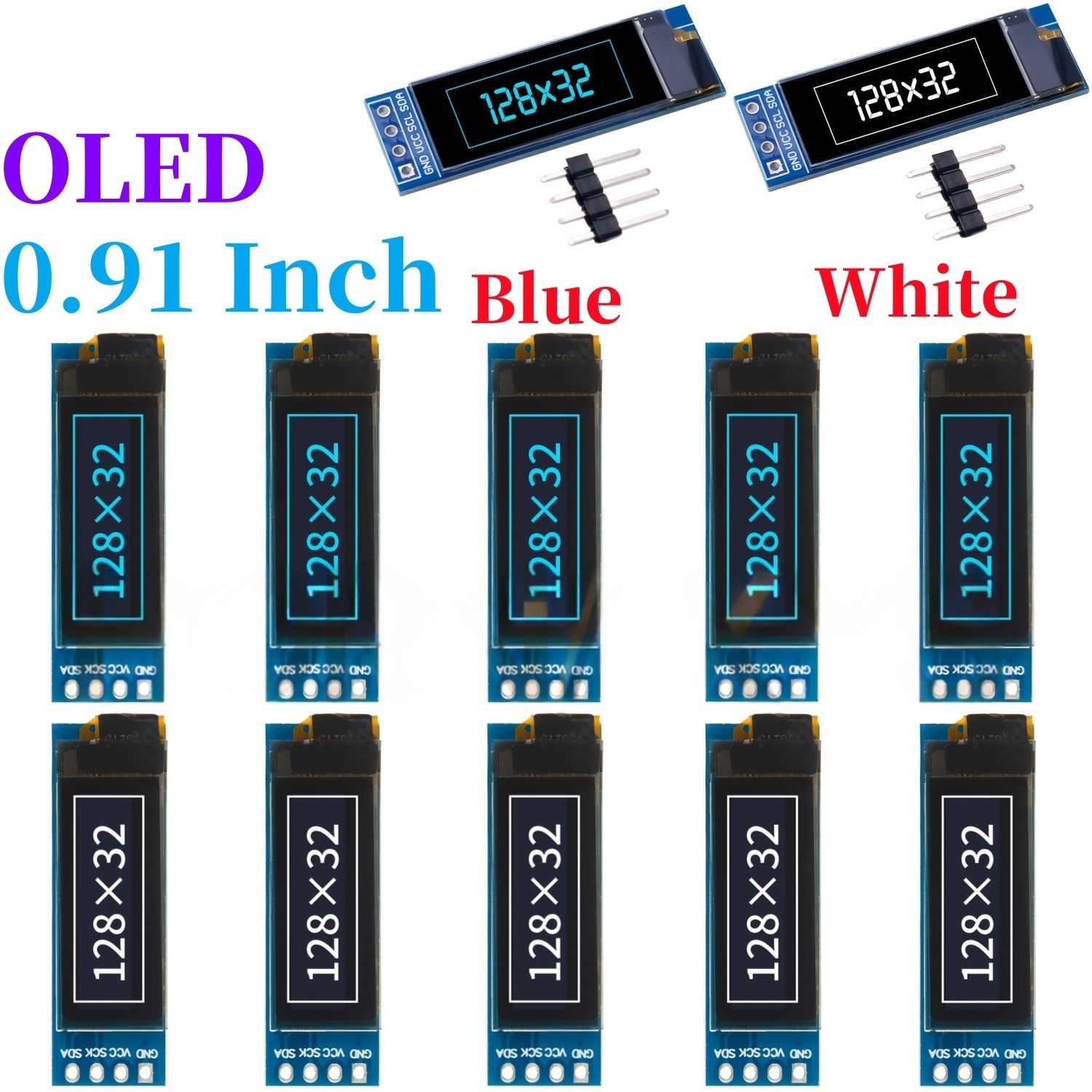 XZG 1-20PCS 0,91 pouce 128x32  - Ssd1306 avis et prix