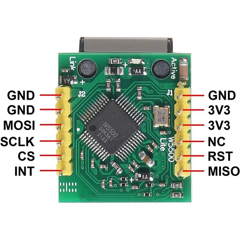 Module réseau Ethernet 3CGRO-U - Ethernet W5500 avis et prix