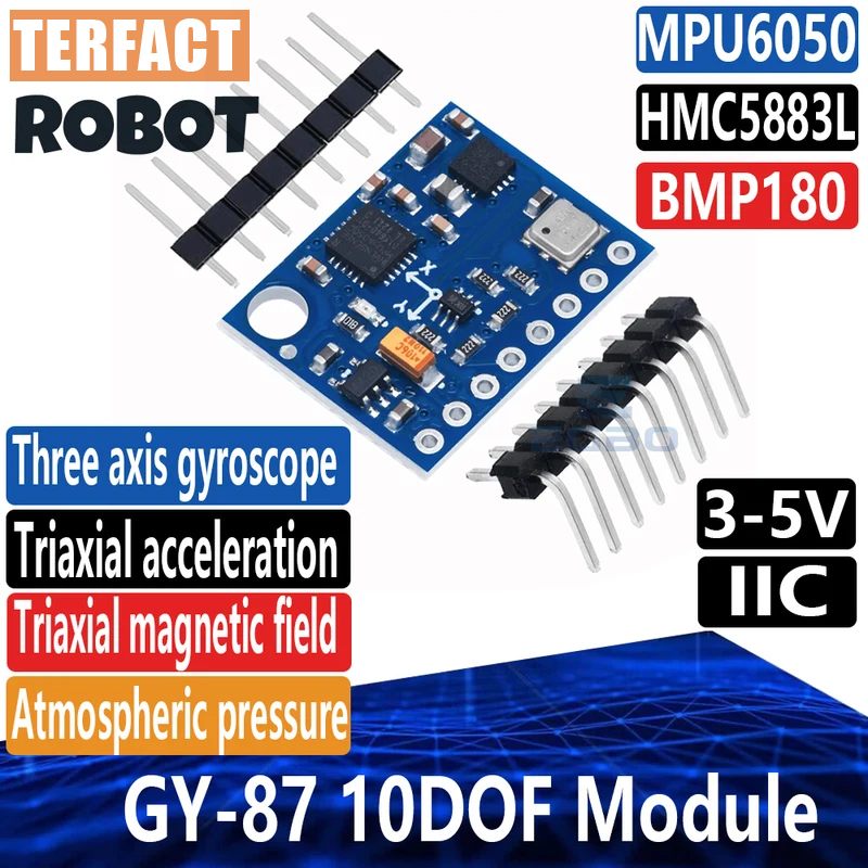Module de capteur GY-87 10DOF  - Mpu6050 avis et prix