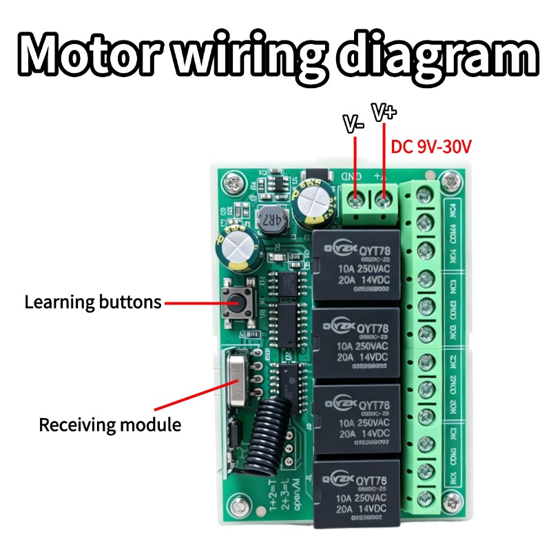 Module récepteur de relais uni - Relay Module 4 Channel avis et prix